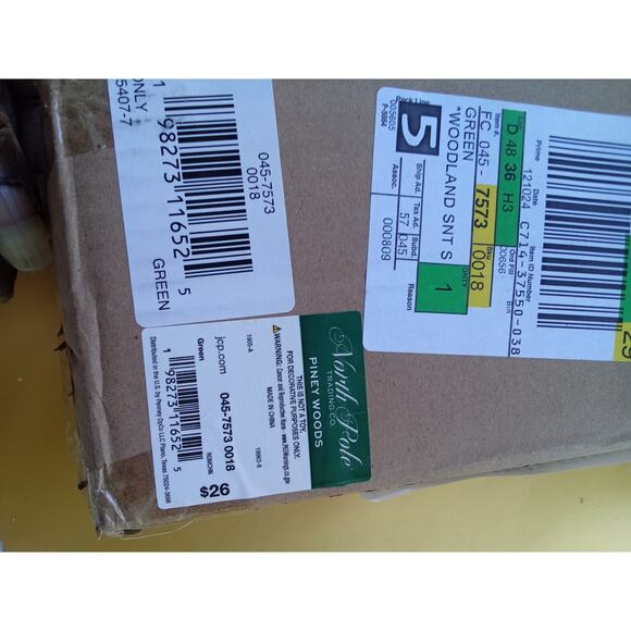 North Pole Trading Co Woodland Santa Set 2 Piece - Picture 8 of 8